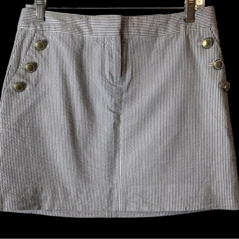 Gorgeouss J.Crew seersucker miniskirt EUC